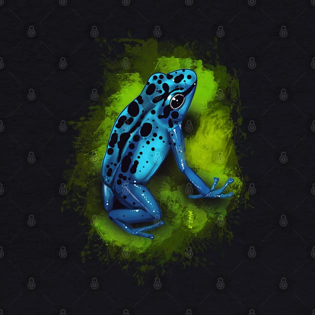 Poison dart frog by Chillateez 